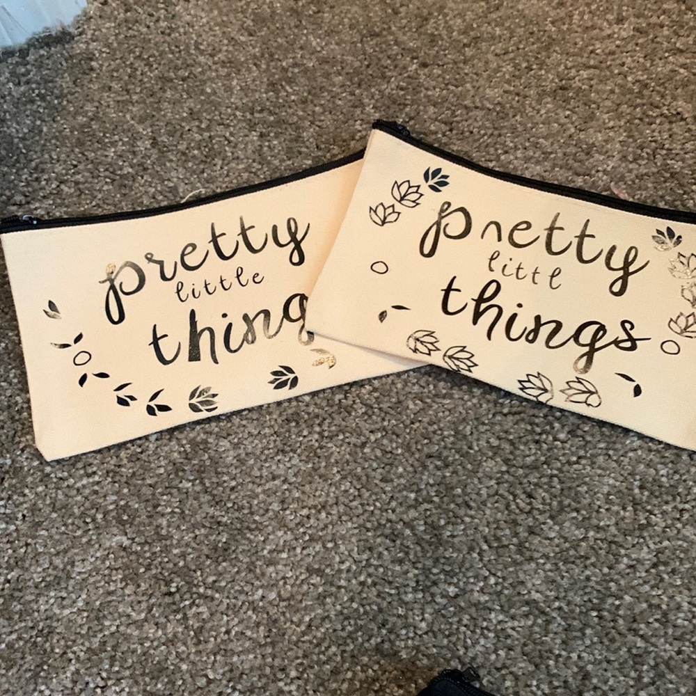 Handmade makeup pouch